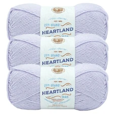 (3 Pack) Lion Brand Yarn 136-145W Heartland Yarn, North Cascades