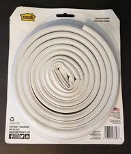 M-D Building Products 43846 White Silicone Rubber Window Seal Weatherstrip 17ft