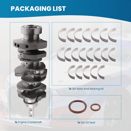 Crankshaft & Main Rod Bearings 623R63CA0A For Hyundai Santa Fe Kia Sorento 3.3L - Picture 5 of 13