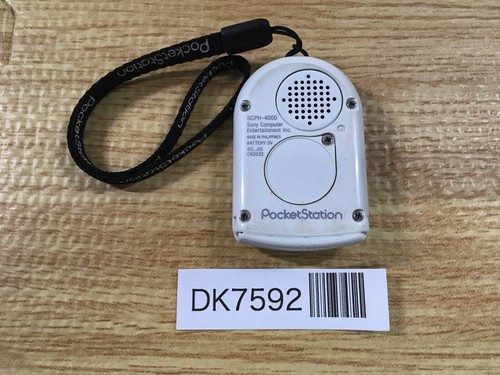 Consola DK7592 Pocket Station Blanca PS1 PS2 Japón - Imagen 2 de 12