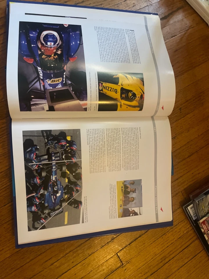 Prost Grand Prix 1998 Catia Solutions hardcover book - Image 3 of 4
