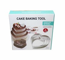 Edelstahl Kuchen Backform Herzform Kuchenform...
