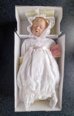 Baby Caroline by Amalia Pastor - Teilporzellan Puppe - Paradise Galleries OVP