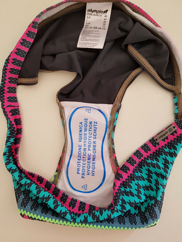 Olympia Beach Fashion Bügel Bikini Set Gr. 40B Bunt NEU ETIKETT NEW wattiert TOP - Bild 12 von 19