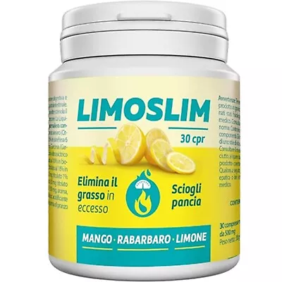 ALOHA LABS Dimagrante Forte Brucia Grassi Drenante Detox Integratore Naturale Limoslim