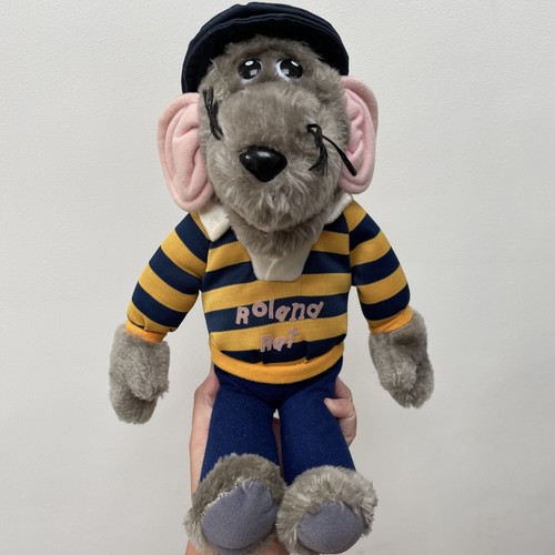 Vintage 80's ROLAND RAT Superstar Plush 