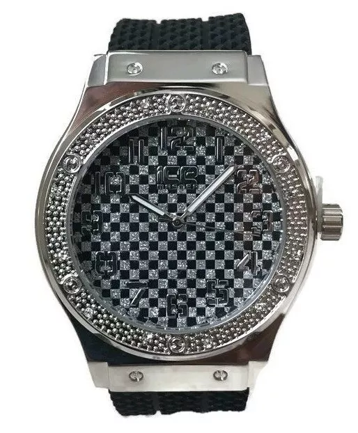 Mens Casual Watch Ice Master BM1320 Black Band White Dial Fashion