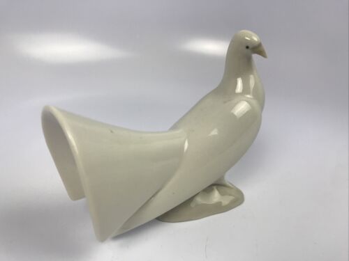 LLadro NAO Spain White Dove Bird Porcelain Figurine 4" - Picture 1 of 7