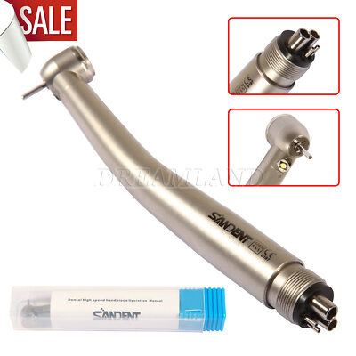 Turbina Dental LED Handpiece E-generator Fiber Optic High Speed - Foto 8