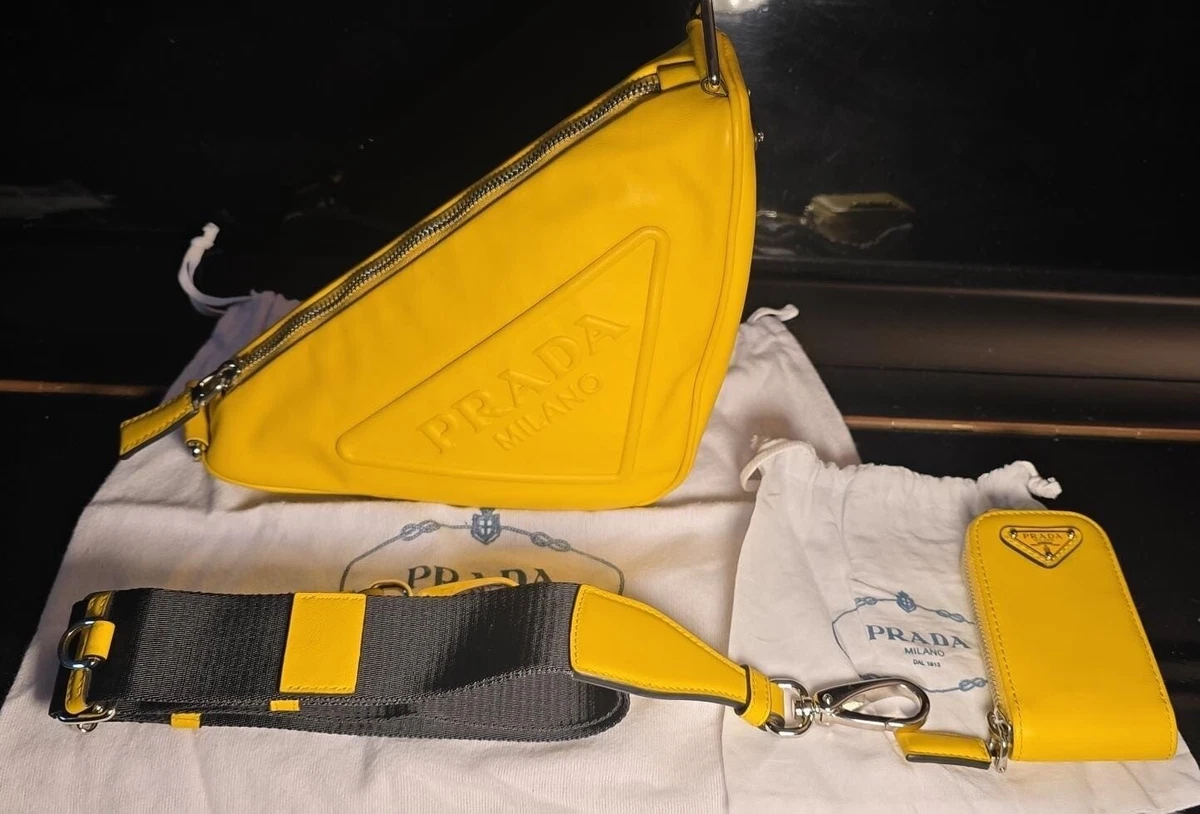 PRADA Yellow Bags & Handbags for Women for sale - eBay