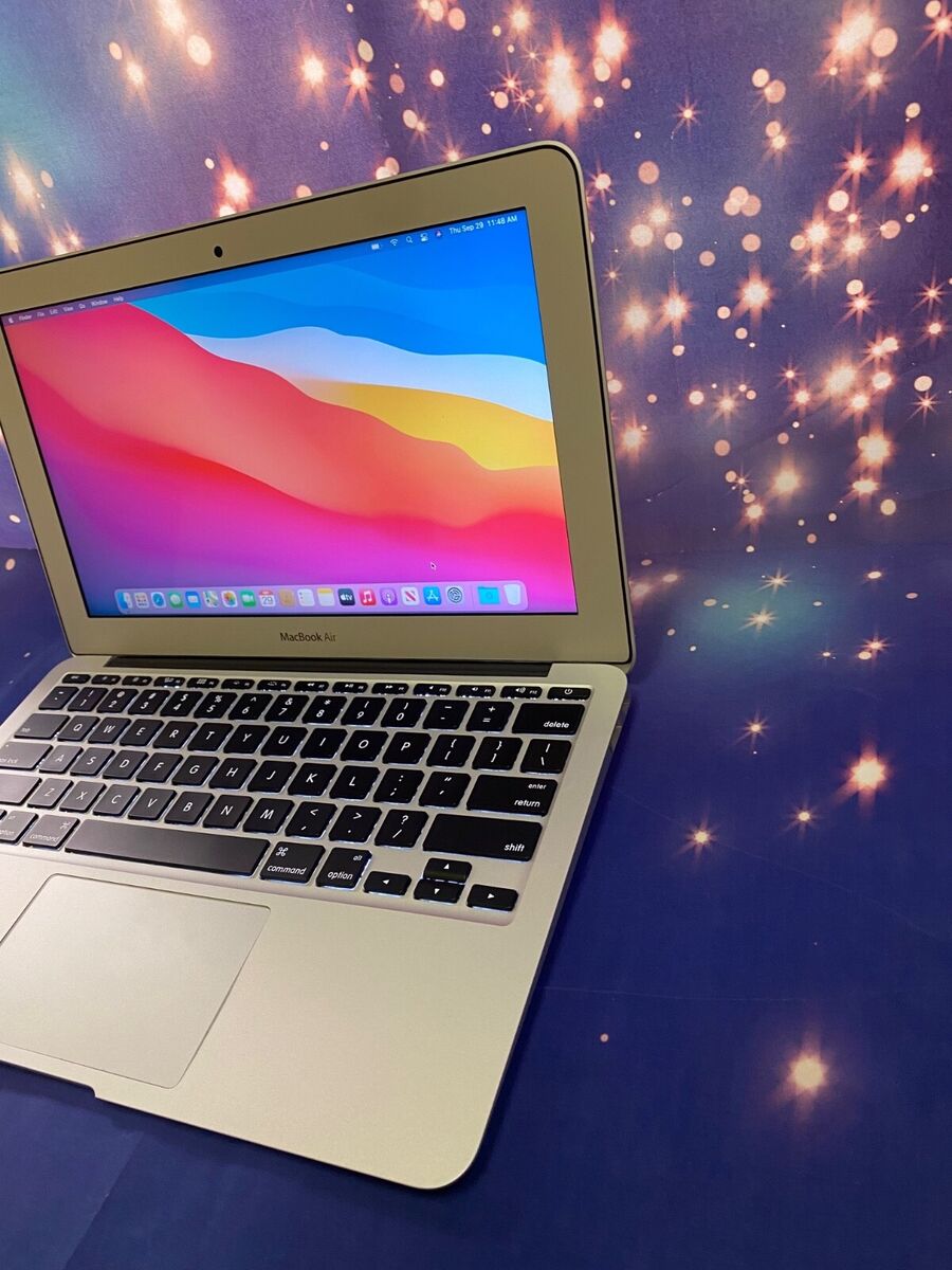 2015 Apple MacBook Air 11 inch / Dual Core i5/ 4GB/ 256GB SSD. OS Monterey