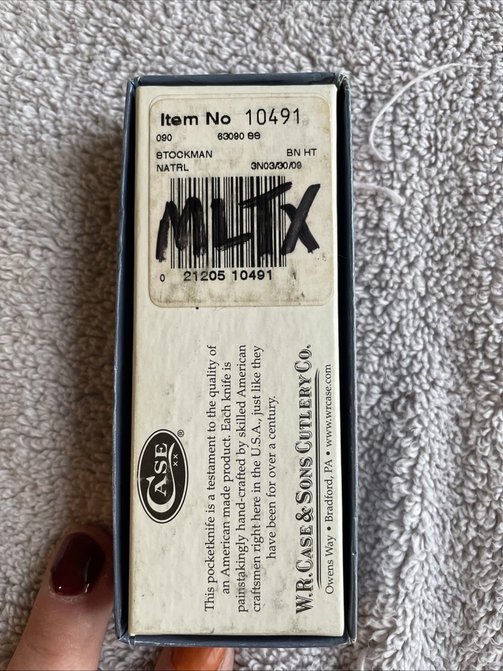 Navaja de Bolsillo Case Stockman Natural Foto 2 de 4