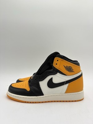 Size 6.5 - Jordan 1 Retro OG High Yellow Toe for sale online | eBay