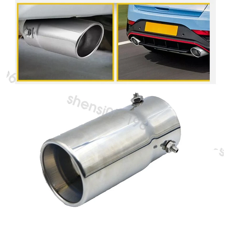 Stainless Steel Rear Exhaust Pipe Tail Muffler Tip For Toyota MR2 - Изображение 4 из 4