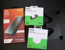 Accessori Samsung Galaxy S25 - Caricabatterie Belkin, protezione Zagg, cintura pellicano h