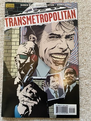 TRANSMETROPOLITAN #15 Warren Ellis DC Helix Comics 1998 NM