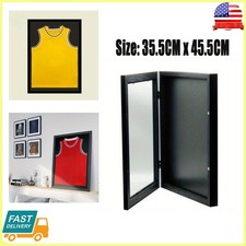 Jersey Display Case Frame Wall Art Baseball Football Basketball Jersey Storage