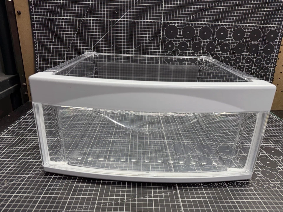 Cajón para refrigerador GE P#WR71X38328 WR32X10574 WR32X10343 Foto 2 de 4