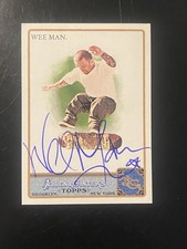 Wee Man Jason Acuña Signed 2011 Topps Allen & Ginter #272 Jackass Auto IP Card