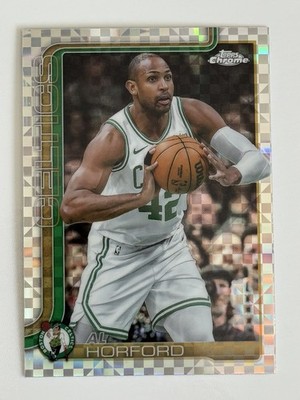 2025-26 Topps Chrome #99 Al Horford X-Fractor Boston Celtics