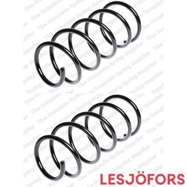 2X Fahrwerksfeder LesjÖFors 4248409 2 Federn Satz Federnsatz FüR Lancia-image