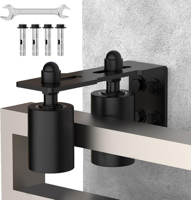 Sliding Gate Guide Rollers & Hardware Kit   Heavy Duty 3'' Adjustable Nylon Wheel