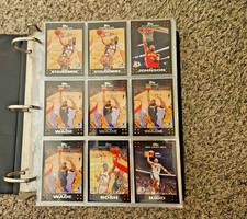 2007-08 Topps Complete Set in Binder - Durant RC, w/ inserts and 57-58 variation