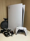 Sony PlayStation 5 With Controller And Cables - PS5 Gaming Console - White