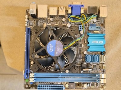 ASUS P8H77-I LGA 1155 Intel Motherbroad combo + CPU + 8Gb RAM