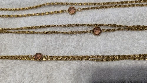 Vintage Costume Jewelry  EarRings WristWatch Neck Chains Gold Silver Tones Avon