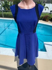 French Connection Royal Blue dress Womens size 8
