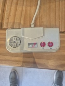 Amstrad GX 4000 Games Console With Controllers And Burnin Rubber Game