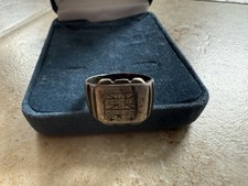 New Zealand WWII White Metal theatre made Ring- Tunis 1943