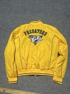 Nhl Shop Nashville Predators Youth Size Medium Puffer Jacket Reversible Y2K 