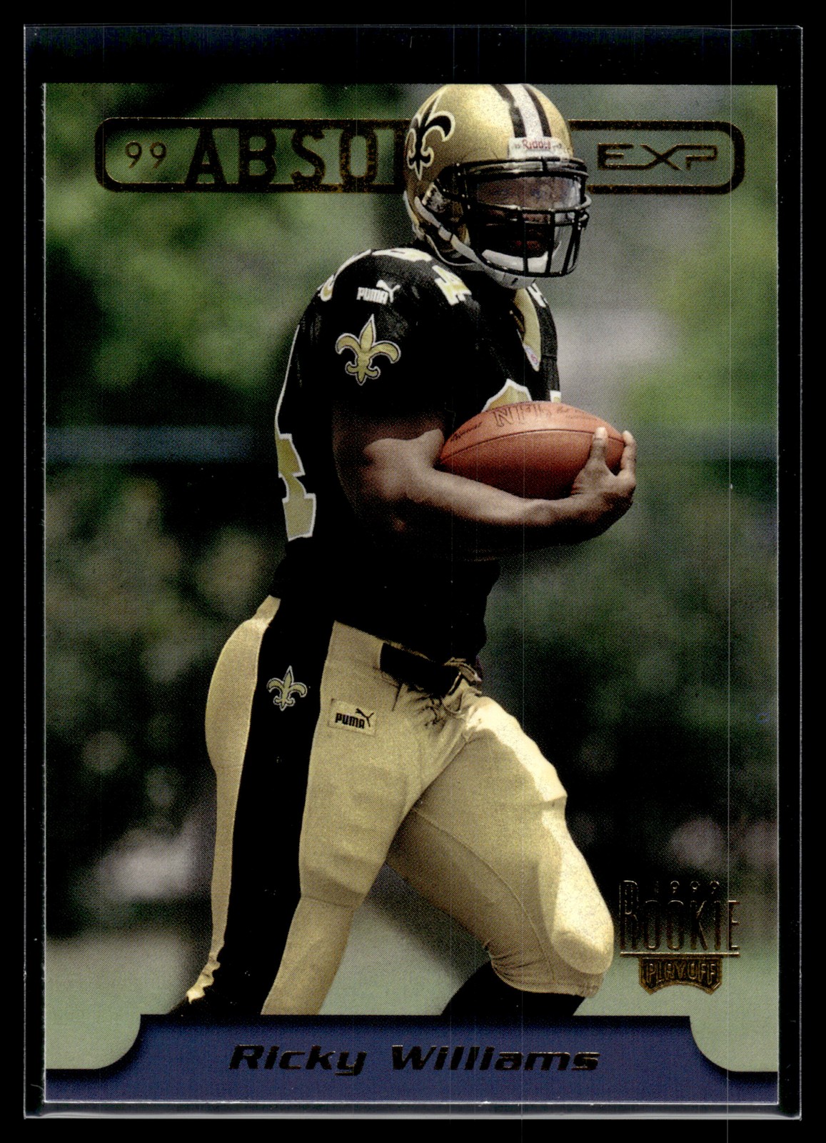 Ricky Williams 1999 Playoff Absolute EXP Rookie Card #5
