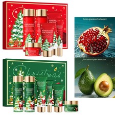 1 Set Christmas Gift Box 6Pcs Set Facial Care Sets Daily Skincare Hydrating