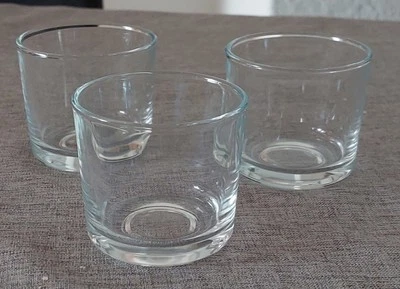 Teelichthalter, Glas, 3 Stück  - Bild 1 von 4