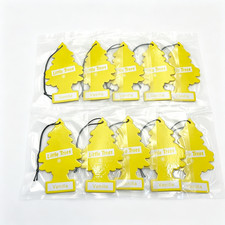 Air Freshener 10 Pack Vanilla Flavor Hanging Paper Tree For Home Scents Or Car Air Freshener 10 Pack Vanilla Flavor Hanging Paper Tree For Home Scents Or Car