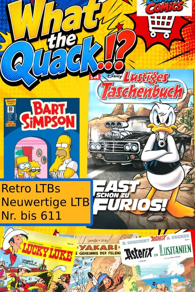 Donald Duck MEGA-STREAM - Comic Mix Egmont uvm.