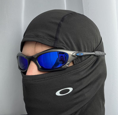90 s Oakley Splice Polarized Sunglasses Deep Blue Lenses
