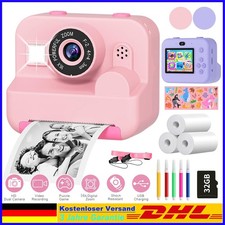 Sofortbildkamera Kinderkamera Digital Kamera Fotoapparat Für Kinder 1080p HD