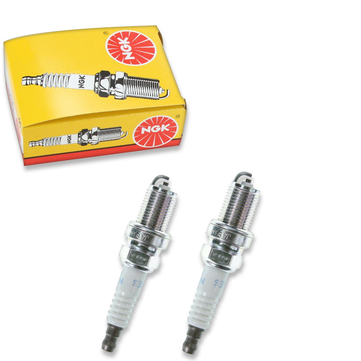 2 pc NGK 2330 BCPR6ES Standard Spark Plugs for Q20R-U Q20PR-U K6RF AGPR32C zj