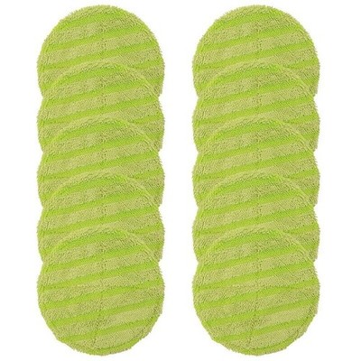 10 Stück 16cm Mikrofaser Ersatzpads für Elektrische Akku Wischer Floating Mop