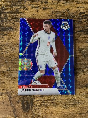 Panini Mosaic EURO 2020 - #110 Jadon Sancho England Mosaic Blue /99
