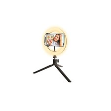 Vivitar 8" Ring Light W/ Portable Power Bank Wireless Shutter Release