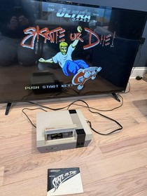 NES Nintendo Lot - Console/cords, 19 Games, 2 Controller, Zapper ALL Tested&Work
