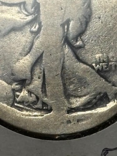 1918 S & 1918 D - Walking Liberty Half Dollar -BETTER DATES - Picture 2 of 9