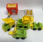 Vintage FISHER-PRICE LIFT & LOAD Lumber Yard #944 & Road Builders 1978 *PARTS*