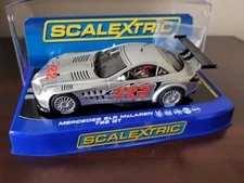 Scalextric Mercedes SLR McLaren 722 GT C3010 1:32 Slotcar, Headlights/Taillights