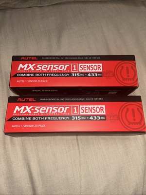 #ad #ad 20PK Sensors with Rubber Press In Valve Autel 300010 Brand New $260.00